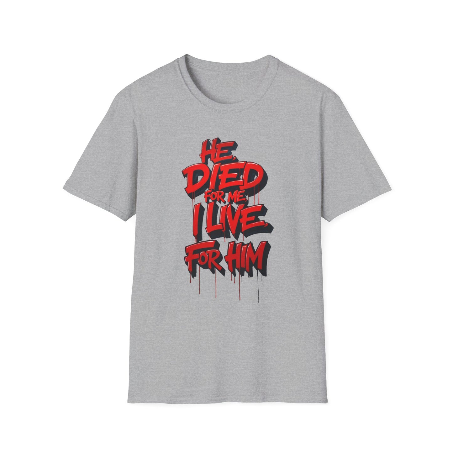 Live For Him Graffiti Soft Style Tee