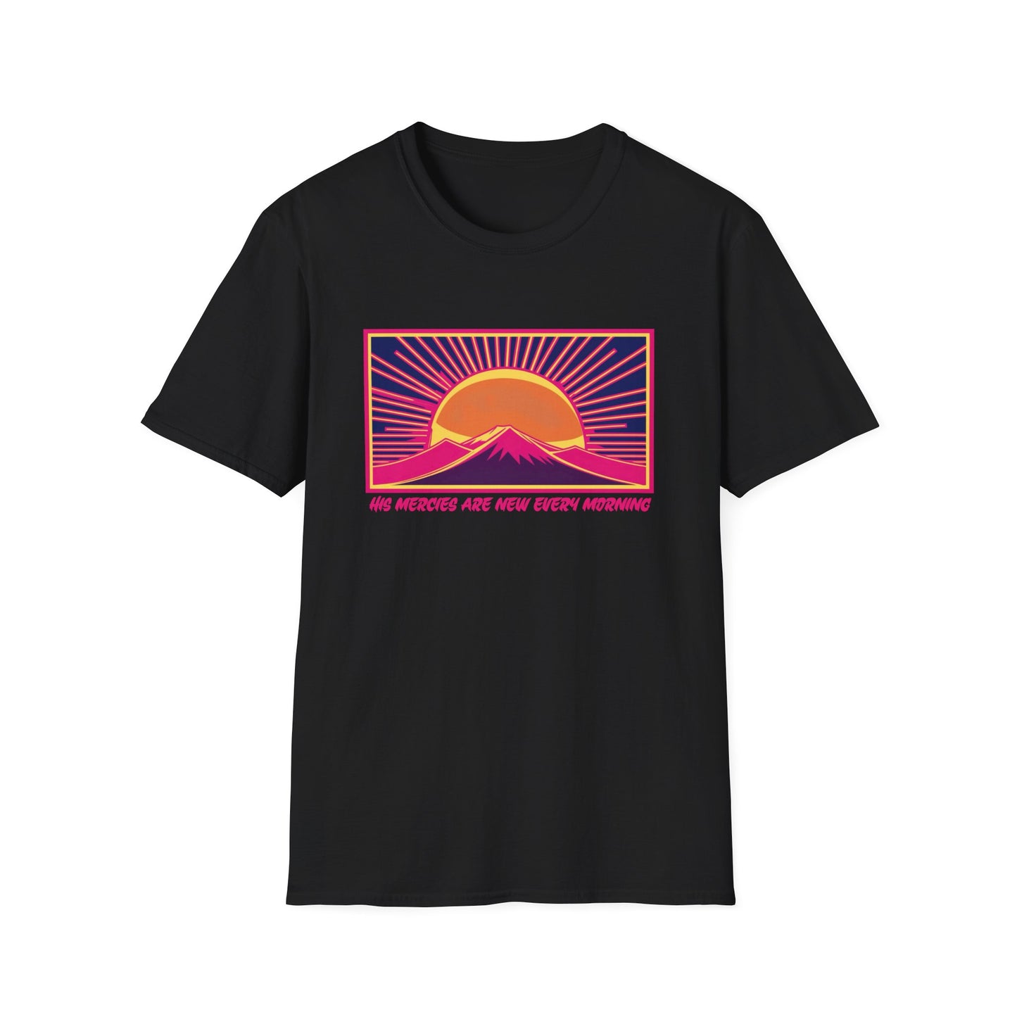 New Mercies Sunrise Soft Style Tee