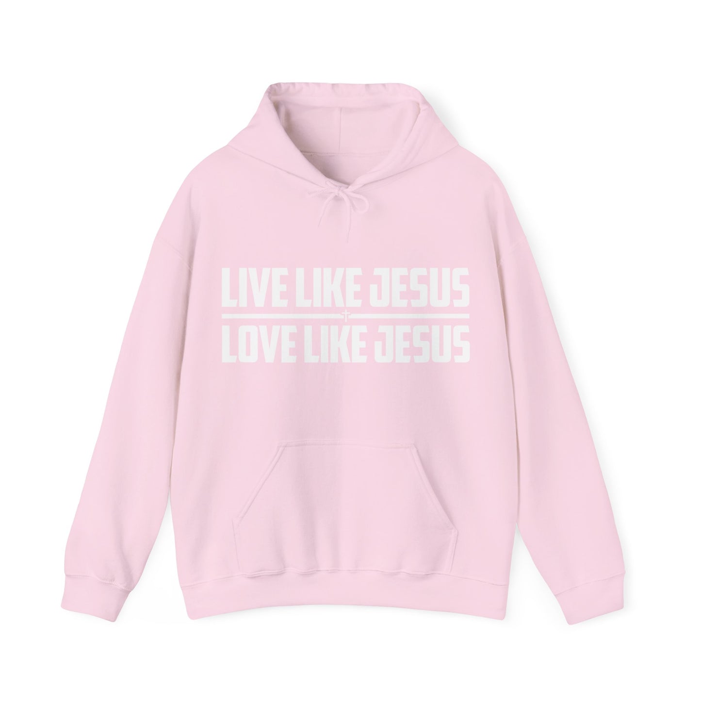Live Like Jesus Love Like Jesus Heavy Blend™ Hoodie Sweatshirt