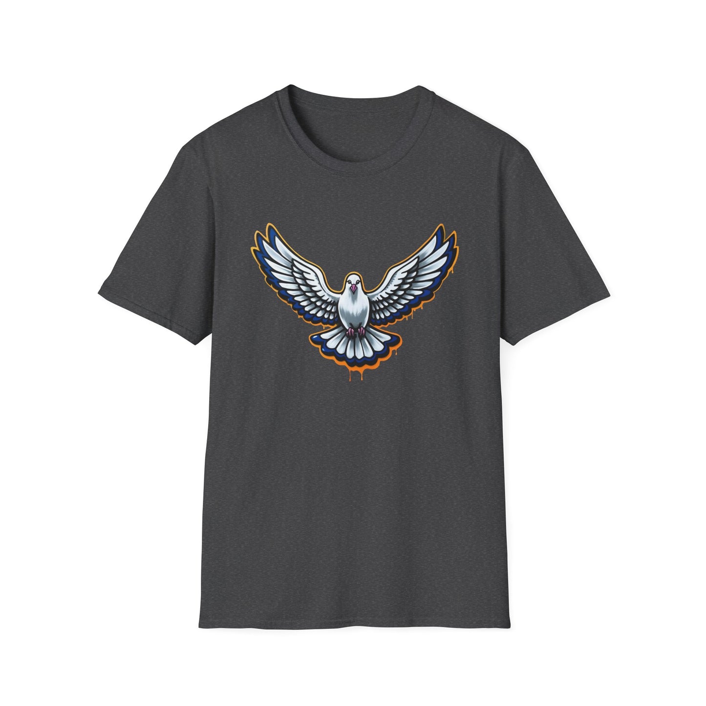 Holy Spirit Dove Graffiti Soft Style Tee