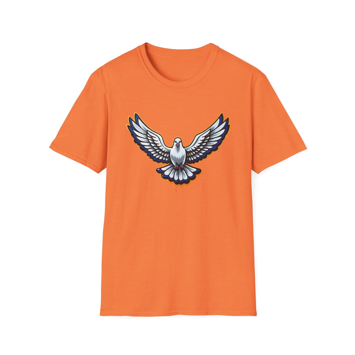 Holy Spirit Dove Graffiti Soft Style Tee