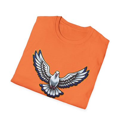 Holy Spirit Dove Graffiti Soft Style Tee