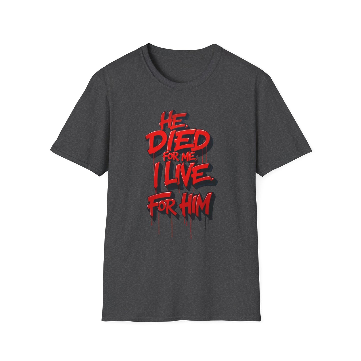 Live For Him Graffiti Soft Style Tee