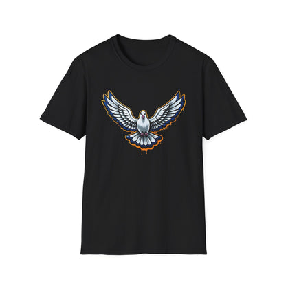 Holy Spirit Dove Graffiti Soft Style Tee