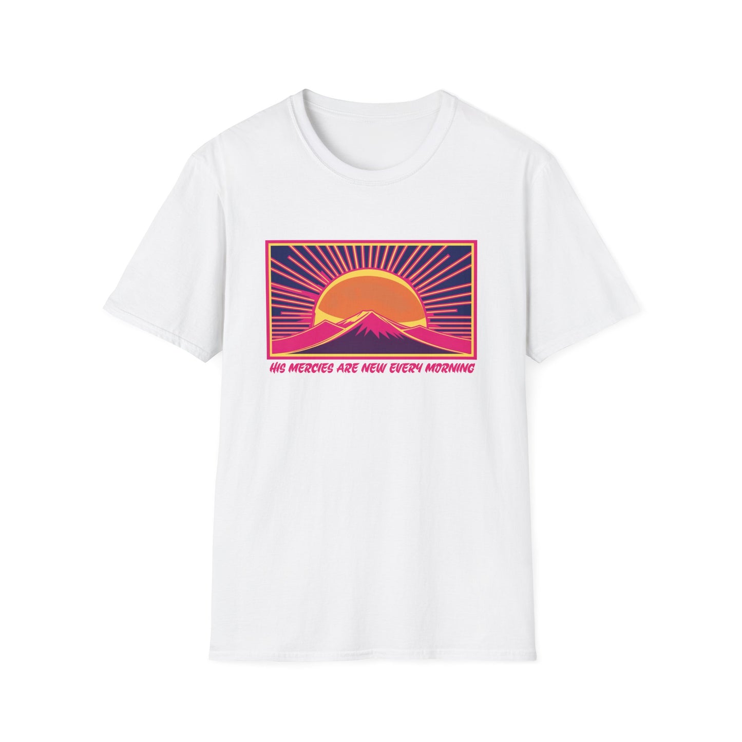 New Mercies Sunrise Soft Style Tee