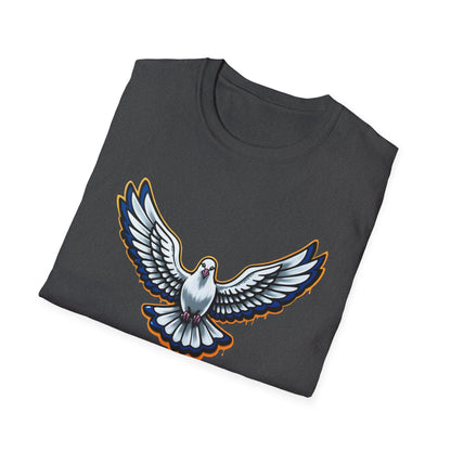 Holy Spirit Dove Graffiti Soft Style Tee